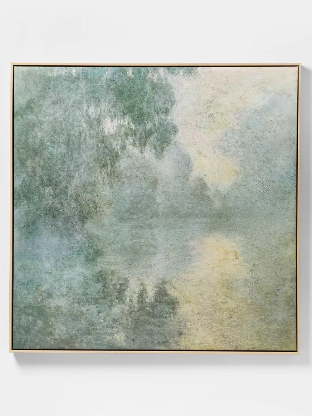 36"x36" Blurry Landscape Framed Wall Art - Threshold™ designed with Studio McGee